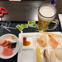 新鮮な刺身と握り寿司