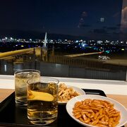 スペイン旅行の初日、カタール航空搭乗前にワンワールドのラウンジとして利用しました!!