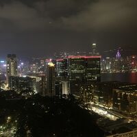 ビクトリアハーバーがのぞめました