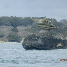 松島湾の仁王岩
