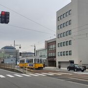 福井市内では路面電車になります