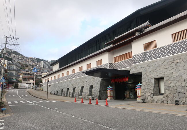 長崎奉行所が復元されています、長崎歴史文化博物館 ♪