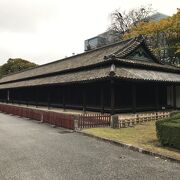 百人番所（江戸城跡）：大手門から2番目の番所