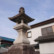 西町の町並み