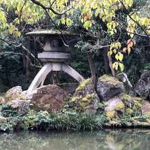 《尾山神社》「神苑」の風景