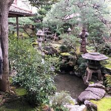 《武家屋敷跡 野村家》庭園風景