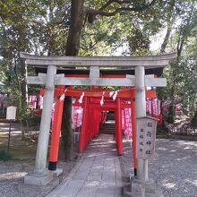 神社がいくつかある