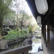 足湯のある公園が点在