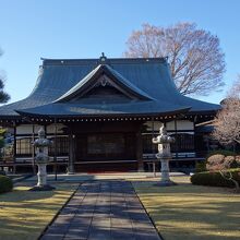 大きなお寺でした。