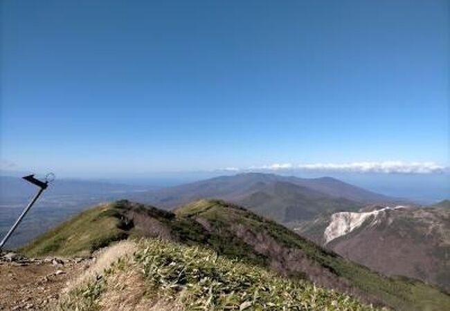 登山で