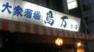 蒲田駅北西の居酒屋さん