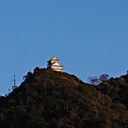 金華山に立地する、山城。