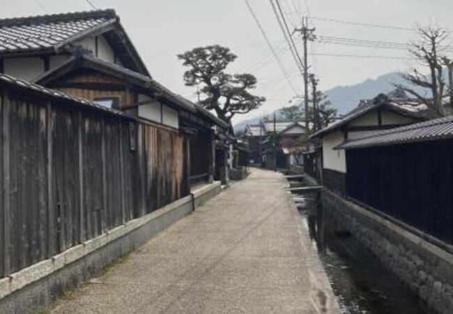 日本でも屈指の古い町並み