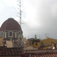 部屋の窓からの風景