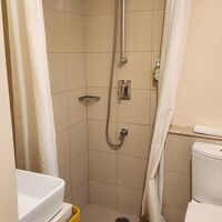 お湯が出ました。