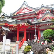 狐がたくさん　京浜伏見稲荷神社