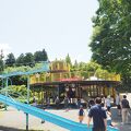 遊具が各所にあります　こどもの森公園わんぱくらんど