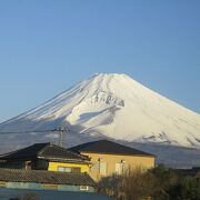 久しぶりに富士山を見ました