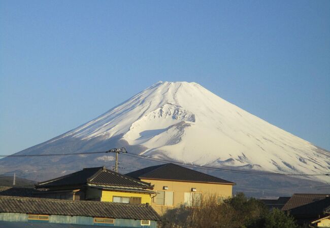 久しぶりに富士山を見ました