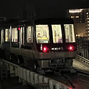 運転手気分で夜景を楽しむ