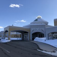 建物真裏がＪＲ函館本線昆布駅