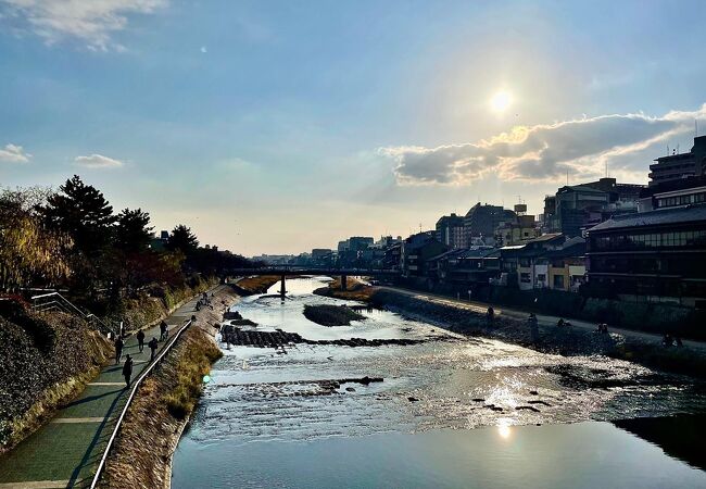 京都を代表する川です！