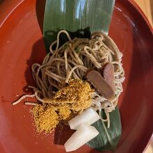 からすみ蕎麦 月と松