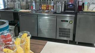 ジュースがおいしい