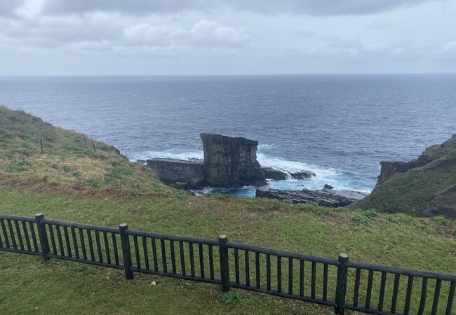 サンニヌ台と軍艦岩