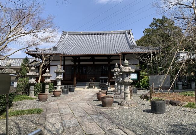 源氏ゆかりのお寺。紫陽花のお寺として有名です。