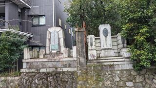 佐久間象山 大村益次郎遭難の碑