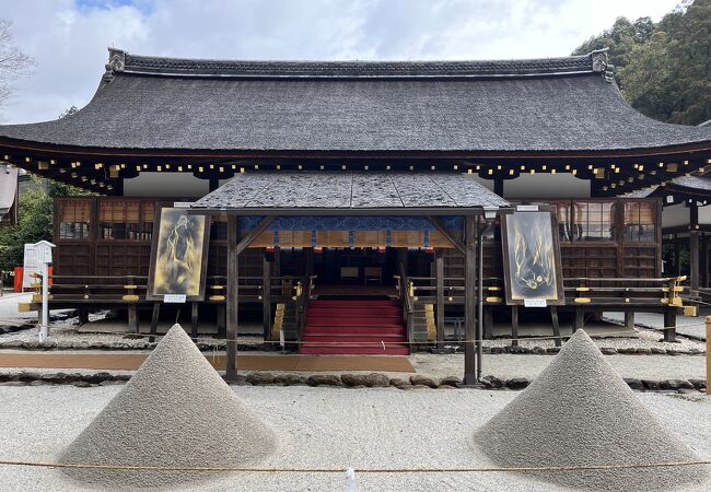 上賀茂神社の立て砂 （盛砂）