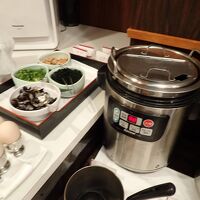 シジミの味噌汁がうれしい