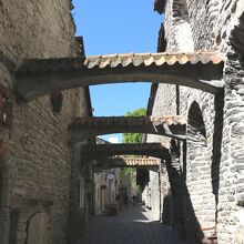 聖カタリーナ通り（右手が修道院）