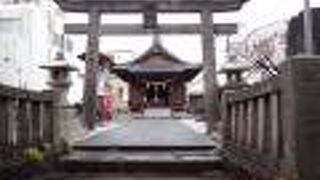 北浜公園近くにある小さな神社