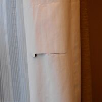 カーテンが～～