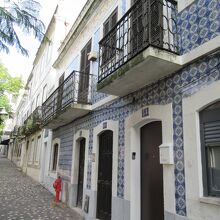 壁にアズレージョ