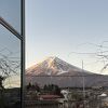 部屋からの富士山の眺めが素晴らしかった