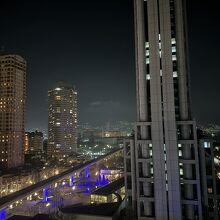 マウンテンビューの部屋からの夜景