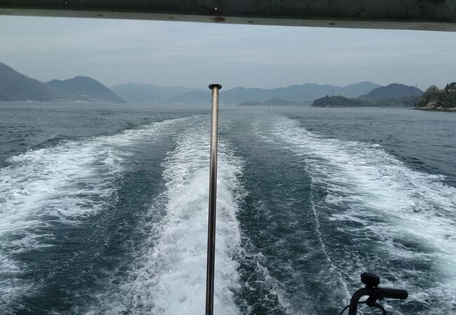 佐木島や生口島、大久野島などへ行けます