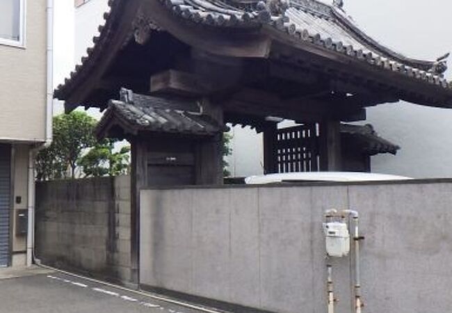 太田城移築門がある寺