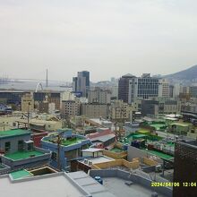 釜山市街地を見下ろせる場所が色々あります