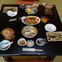 朝食も部屋食です