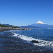 八木地先からの富士山が最高です