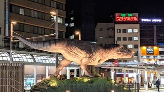 福井駅 恐竜広場