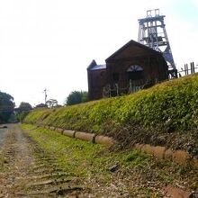 三池炭鉱専用鉄道敷跡