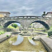 雰囲気のある眼鏡橋