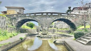 雰囲気のある眼鏡橋