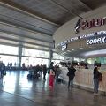 メキシコシティ北側の、大きなバスターミナル
