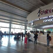 メキシコシティ北側の、大きなバスターミナル